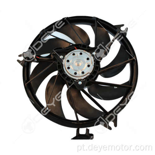 Motor do ventilador de resfriamento do radiador elétrico para Peugeot 206